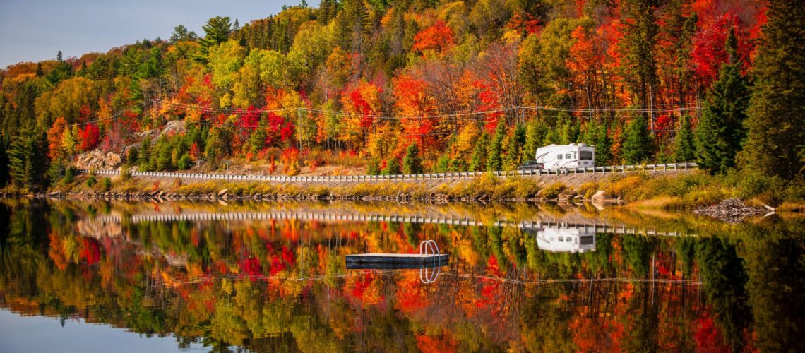 Colorful Fall Foliage in Canada